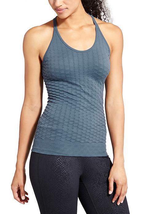 Athleta Womens Epitomize Tank Size L - Iron Blue