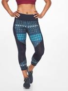 Athleta Womens Timeless Contender Capri Multi Size L