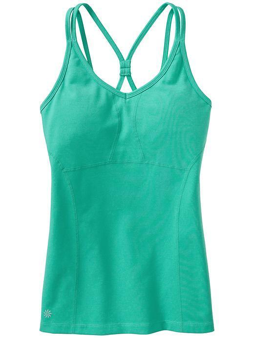 Athleta Womens Empowerment Tank Size 1x Plus - Catalina Green Heather