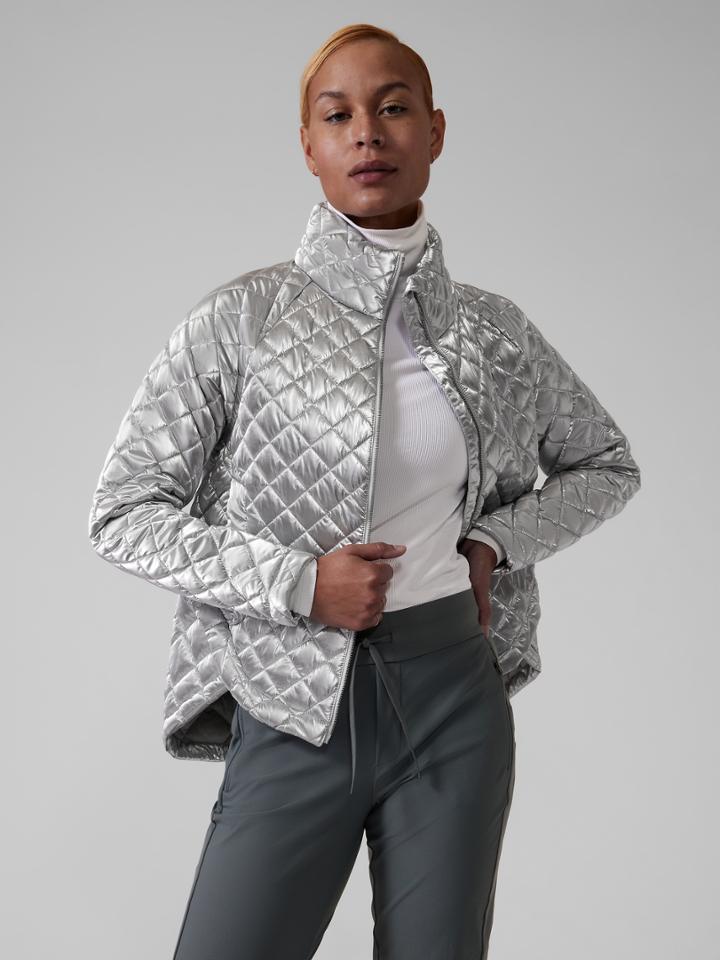 Whisper Featherless Metallic Jacket