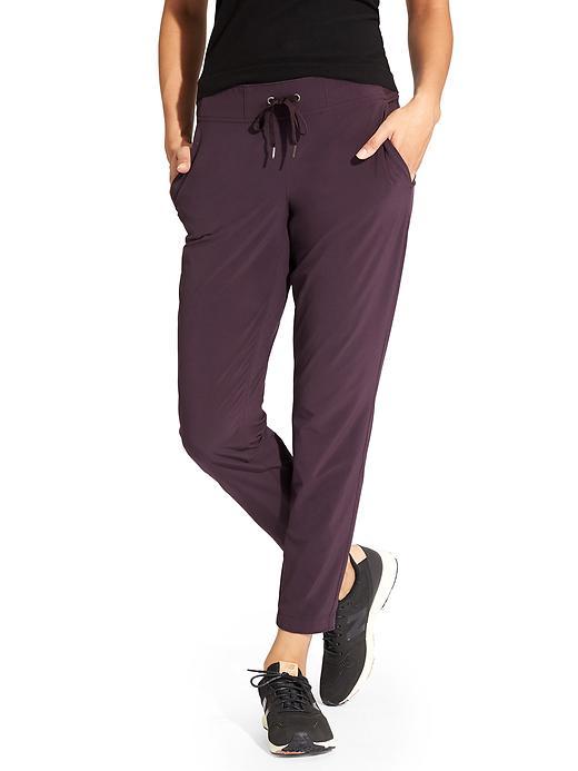 Athleta Womens Midtown Ankle Pant Size 12 - Wild Raisin