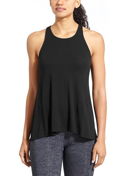 Athleta Womens Crossroad Tank Size L - Black