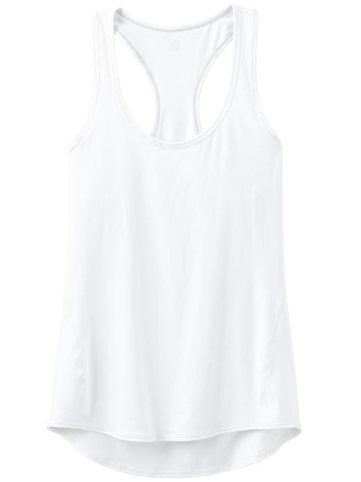 Athleta Womens Chi Tank Size 1x Plus - Bright White