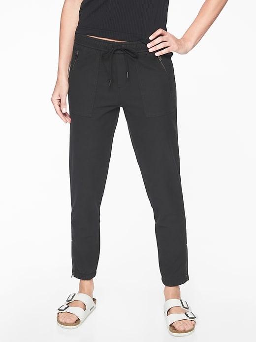Athleta Womens Farallon Pant Black Size 16