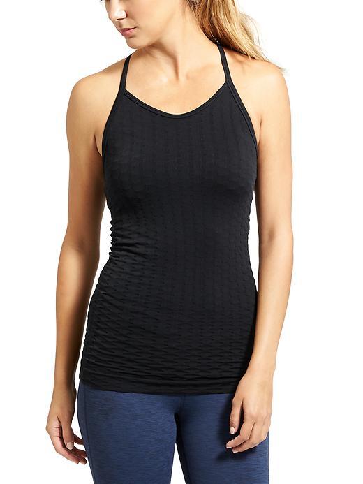 Athleta Womens Sweat Life Tank Size L - Black