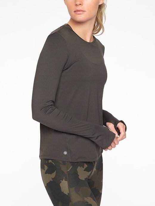 Athleta Womens Limitless Top Arbor Olive Size Xxs