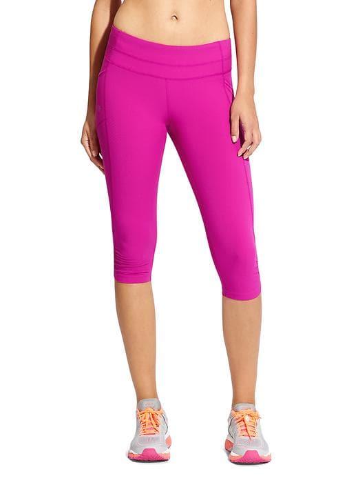 Athleta Womens Dobby Be Free Knicker Electric Fuchsia Size Xs
