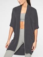 Athleta Womens Serenity Wrap Black Size S