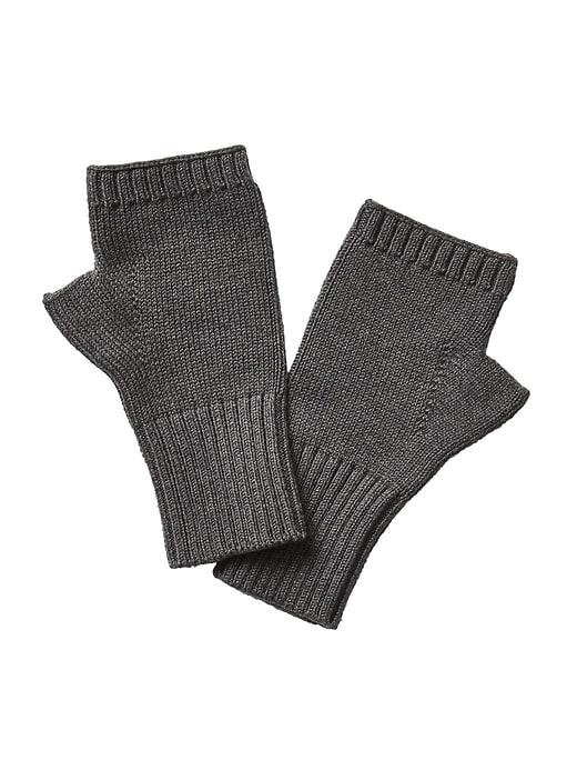 Athleta Womens Fingerless Glove Charcoal Heather Size One Size