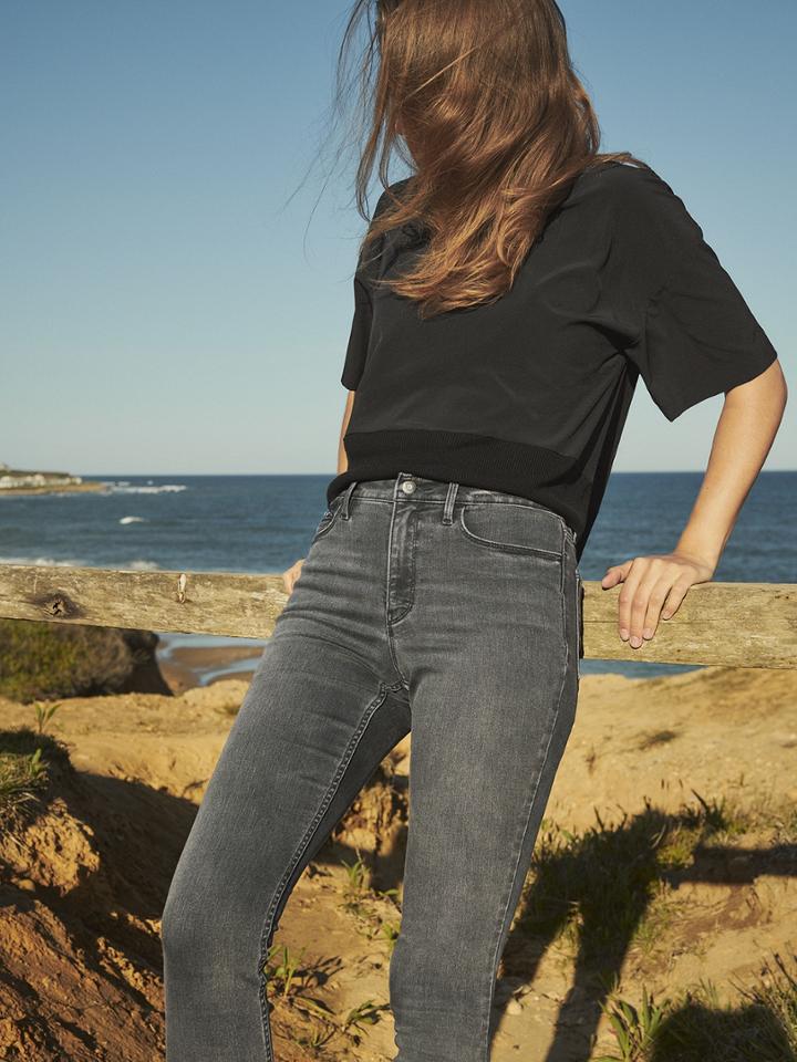 Sculptek Ultra Skinny Grey Wash Jean