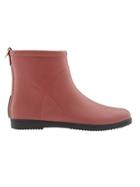 Athleta Womens Minimalist Rubber Ankle Boot By Alice+whittles Burgundy Size 6