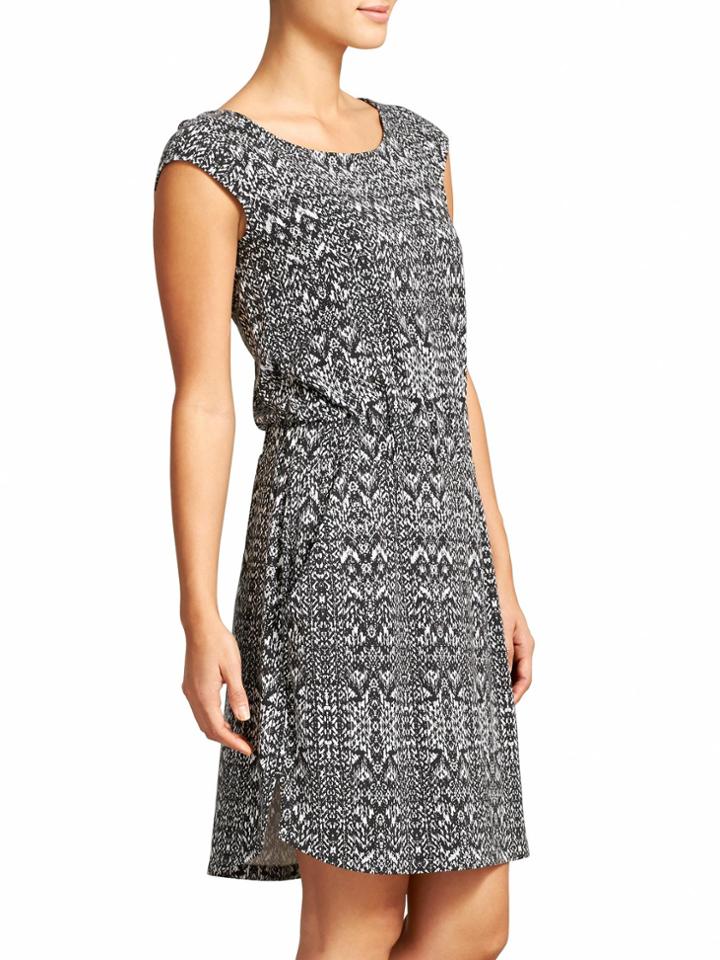 Printed Redondo Dress