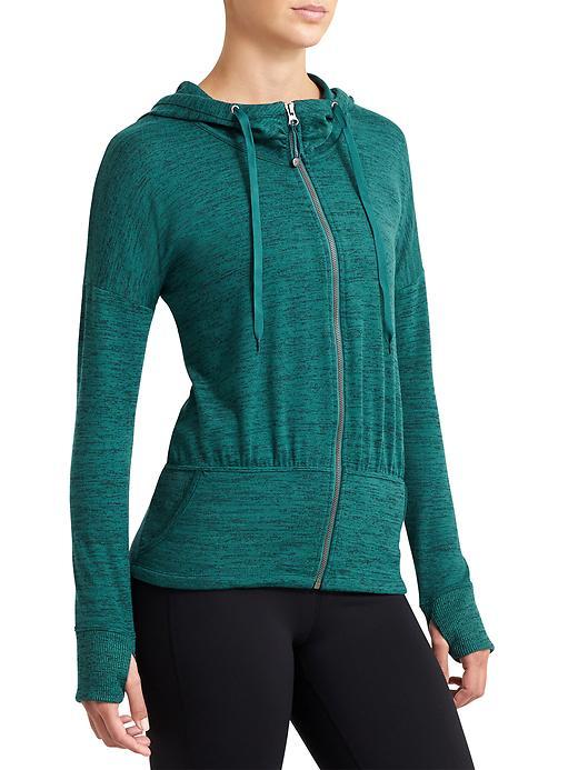 Athleta Womens Batwing &amp; Robin Jacket Size 1x Plus - Teal Green Heather