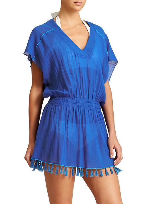 Athleta Womens Bright Side Cover Up Size L - Caspian Blue