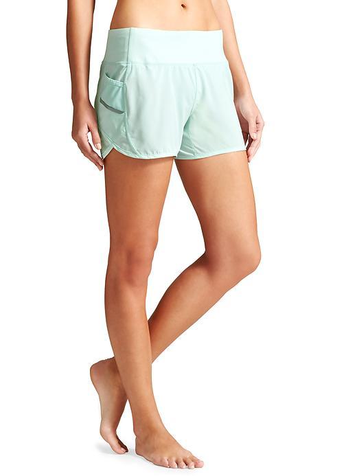 Athleta Womens Ready Set Short Size L - Water Blue