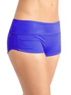 Athleta Womens Shirred Short Size L - Powerful Blue