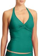 Athleta Womens Tara Halter Tankini Size 32b/c Tall - Electric Jade