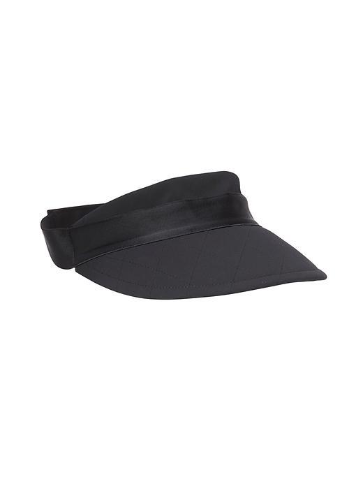 Athleta Womens Satin Visor Size One Size - Black