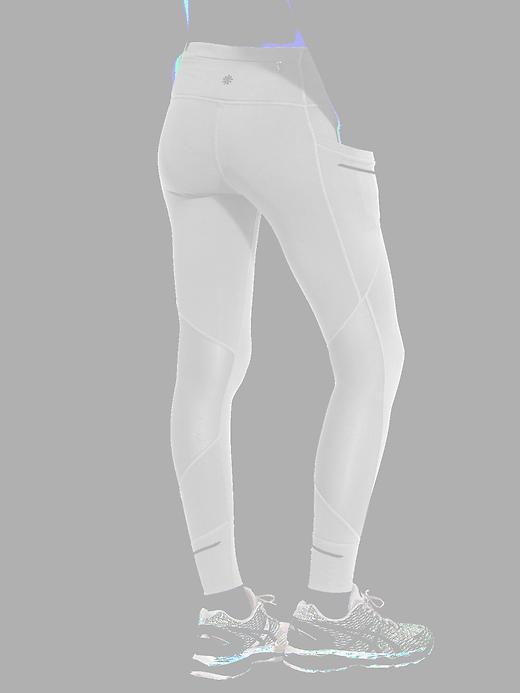 Athleta Womens Relay Tight 2.0 Size L Tall - Black