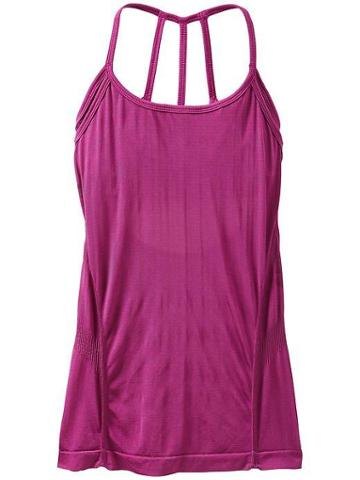 Athleta Crush Metallic Support Tank - Berry Crush