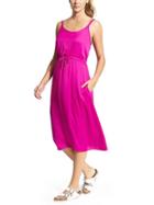 Athleta Womens Easy-breezy Dress Size L - Electric Fuchsia
