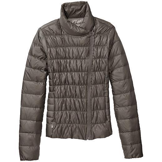Athleta Downalicious Jacket - Falcon/cliff Beige