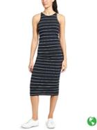 Athleta Womens Sunkissed Midi Dress Size M - Black/white