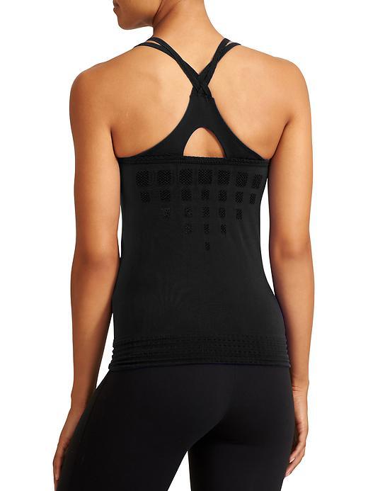 Athleta Womens Namaste Support Top Mesh Size S - Black