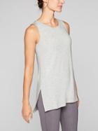Athleta Womens Threadlight Layering Tank Grey Heather Size Xxs