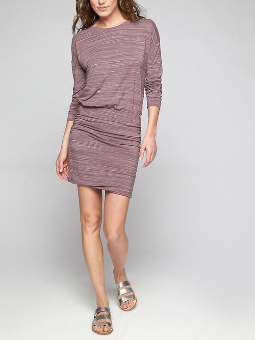 Athleta Womens Avenues Dress Dusty Plum Size S