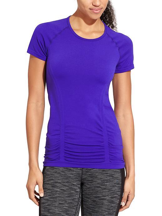 Athleta Womens Fastest Track Tee Size Xs - Vibrant Cobalt
