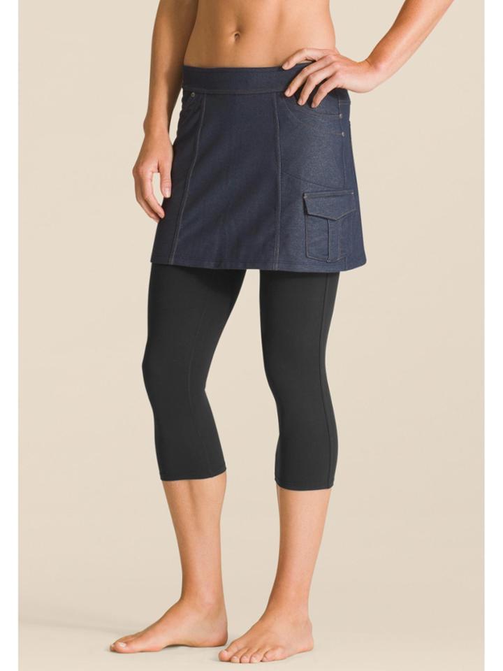 Denim Bettona 2 In 1 Skirt Capri