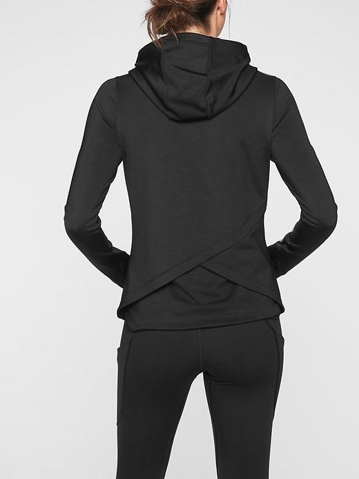 Athleta Womens Bootcamp Hoodie Black Size 1x