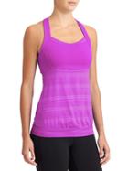 Athleta Womens Crunch And Punch Tank Size L Tall - Jazzy Purple