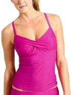 Athleta Womens Twister Tankini Size 32b/c Tall - Electric Fuchsia