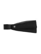 Athleta Womens Crushed Velvet Under Wraps Headband Black Size One Size