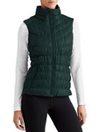 Athleta Womens Downalicious Deluxe Vest Size 1x Plus - Evergreen
