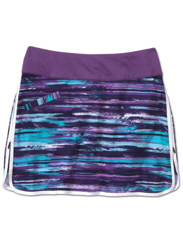 Printed Swift Zip Skort