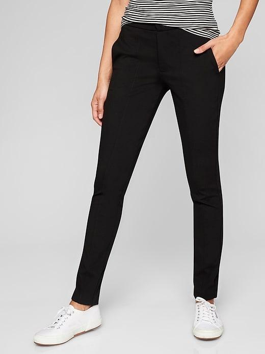 Athleta Womens Ponte Skinny Pant Black Size 4