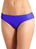 Athleta Womens Shirred Bottom Size L - Powerful Blue