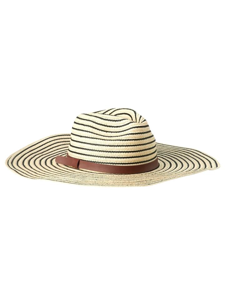 Striped Straw Hat