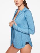 Athleta Womens Heather Baja Upf Jacket Quantum Blue Size S