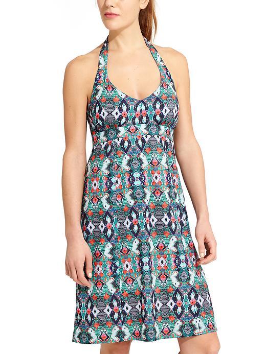 Athleta Womens Printed Pack Everywhere Dress 2 Size 0 - Jade