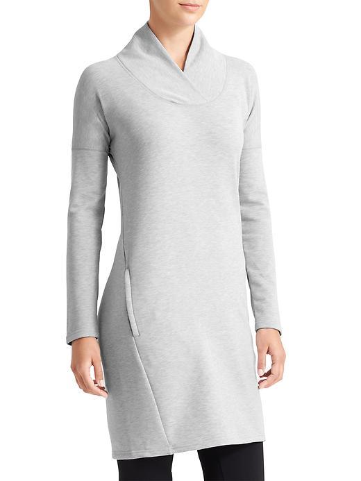 Athleta Womens Softtech Dress Size L - Light Grey Heather