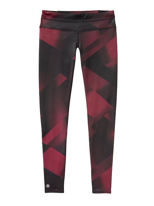 Athleta Womens Sonar Tight Magnetic Size L Tall - Chianti