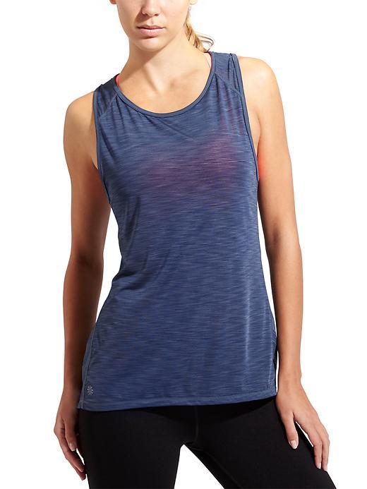 Athleta Womens Kettlebella Tank Size L - Iron Blue
