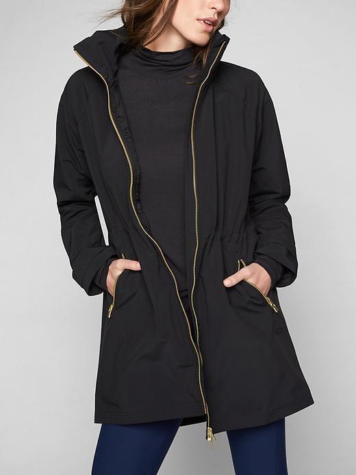 Athleta Womens Misty Jacket Black Size M