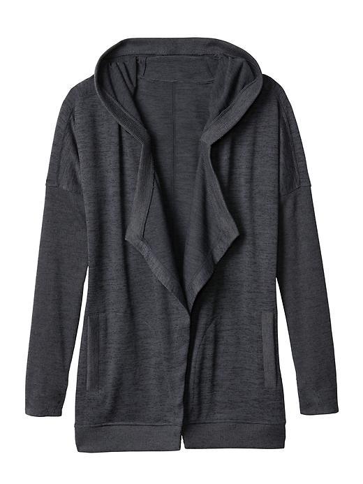 Athleta Womens Blissful Wrap Size L - Flint Grey Heather