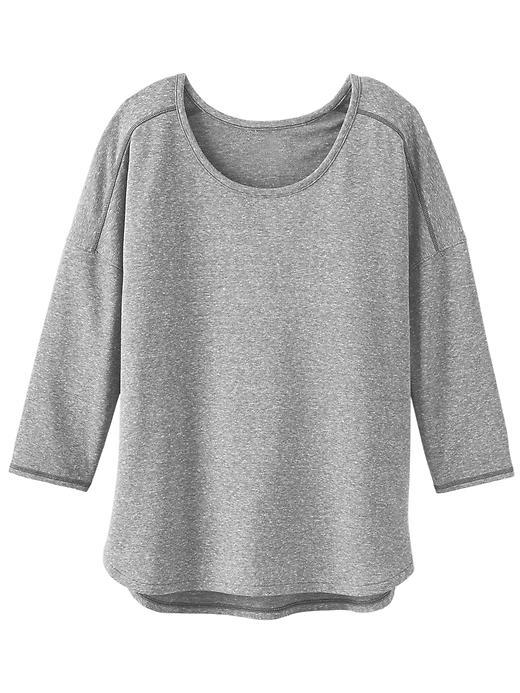 Athleta Womens Half Moon Sweatshirt Top Size Xxs - Slate Grey Heather