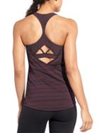 Athleta Womens Swift Reach &amp; Restore Tank Size L - Wild Raisin